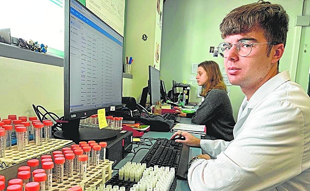 Alejandro del Hierro, doctorando en el IBMG