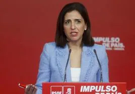 La nueva portavoz del PSOE defiende la amnistía para «incorporar» a los que «tuvieron que salir en 2017»