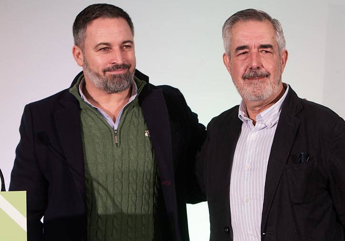 Abascal y Díaz-Mella, el pasado domingo en Pontevedra