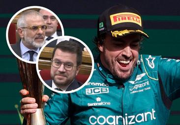 Fernando Alonso se cuela en el Parlament de Cataluña: «Queremos que la 33 se produzca en Montmeló»