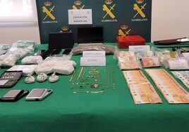 Desarticulado un grupo criminal dedicado al tráfico de drogas y el blanqueo de capitales en Jaén y Granada