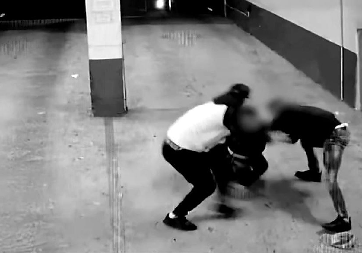 Imagen de archivo de un robo cometido por la banda del Rolex