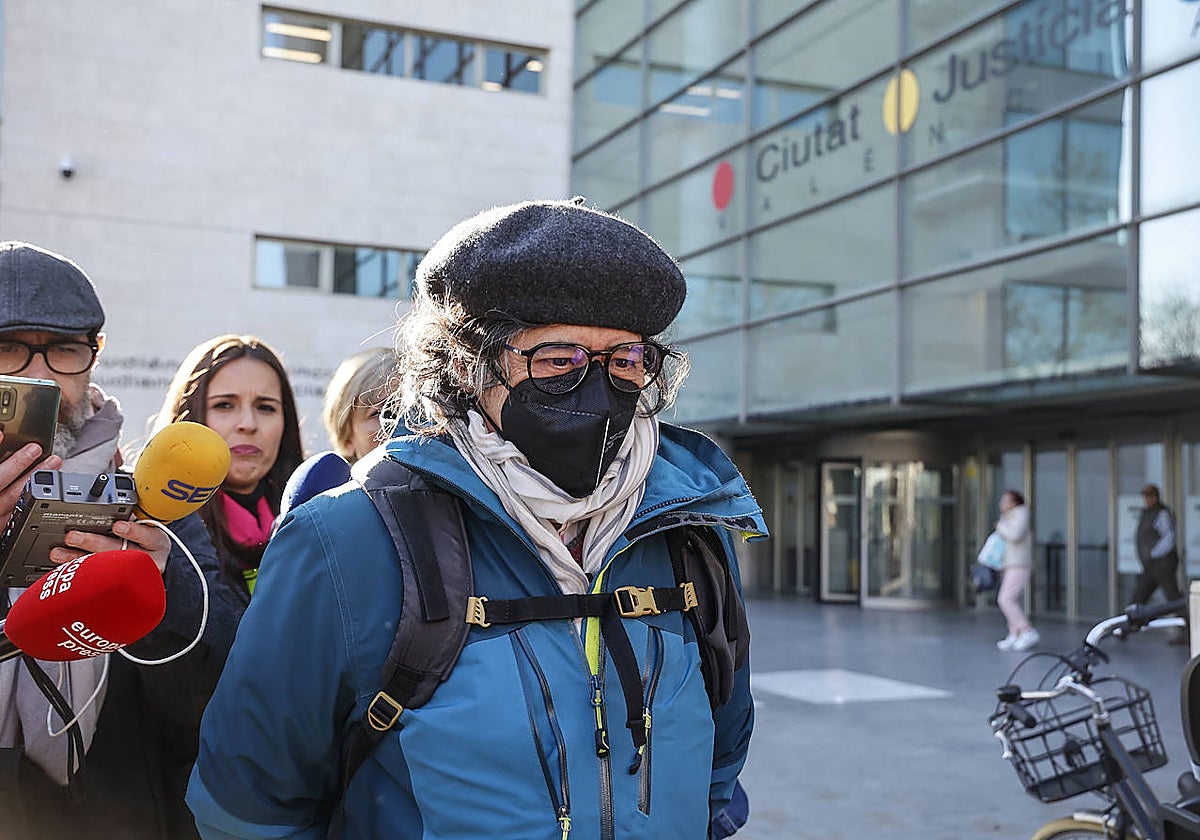 Imagen de Luís Ramírez el pasado martes en la Ciudad de la Justicia de Valencia