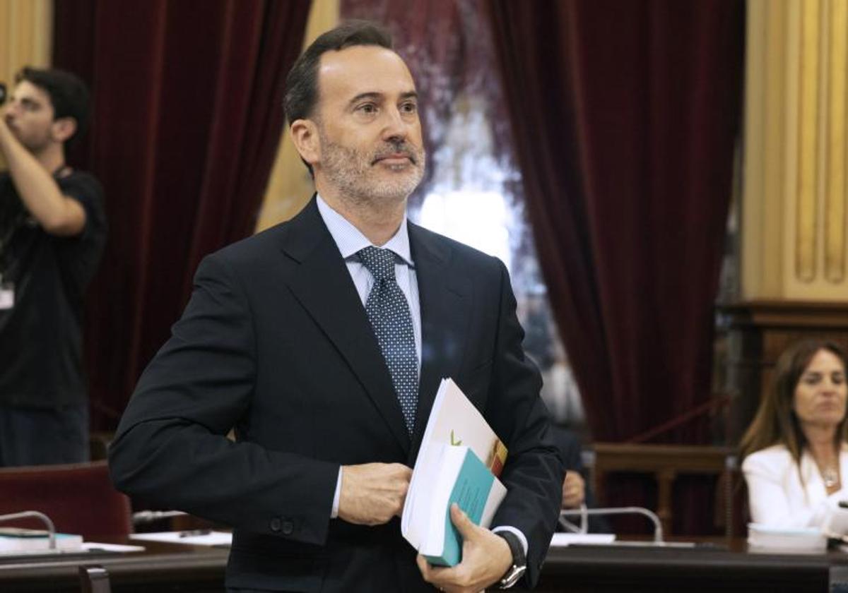 El hasta ahora presidente del Parlamento balear, Gabriel Le Senne