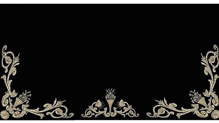 Bordados previstos para los faldones del palio