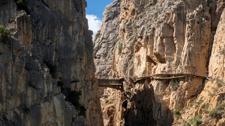 Puente colgante del Caminito del Rey