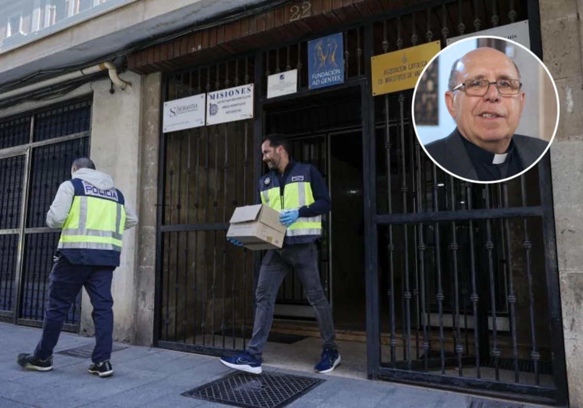 La Policía saca pruebas de la vivienda del canónigo asesinado en Valencia
