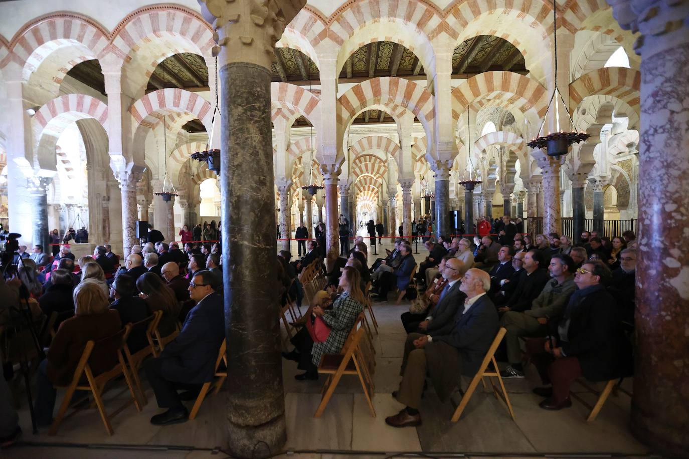 Fotos: el inicio de la restauración de la maqsura de la Mezquita-Catedral de Córdoba