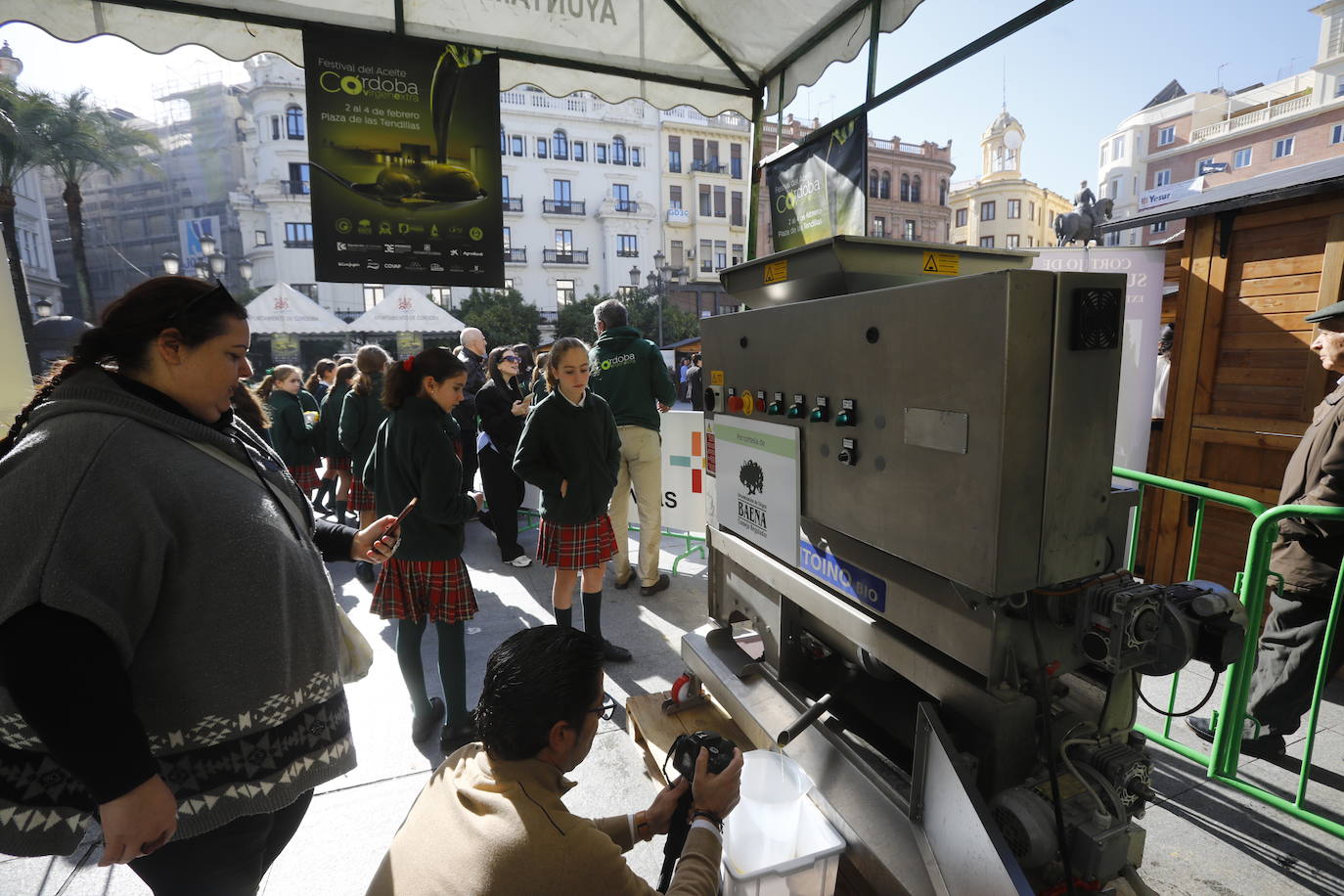 La inauguración del Festival del Aceite Virgen Extra de Córdoba, en imágenes