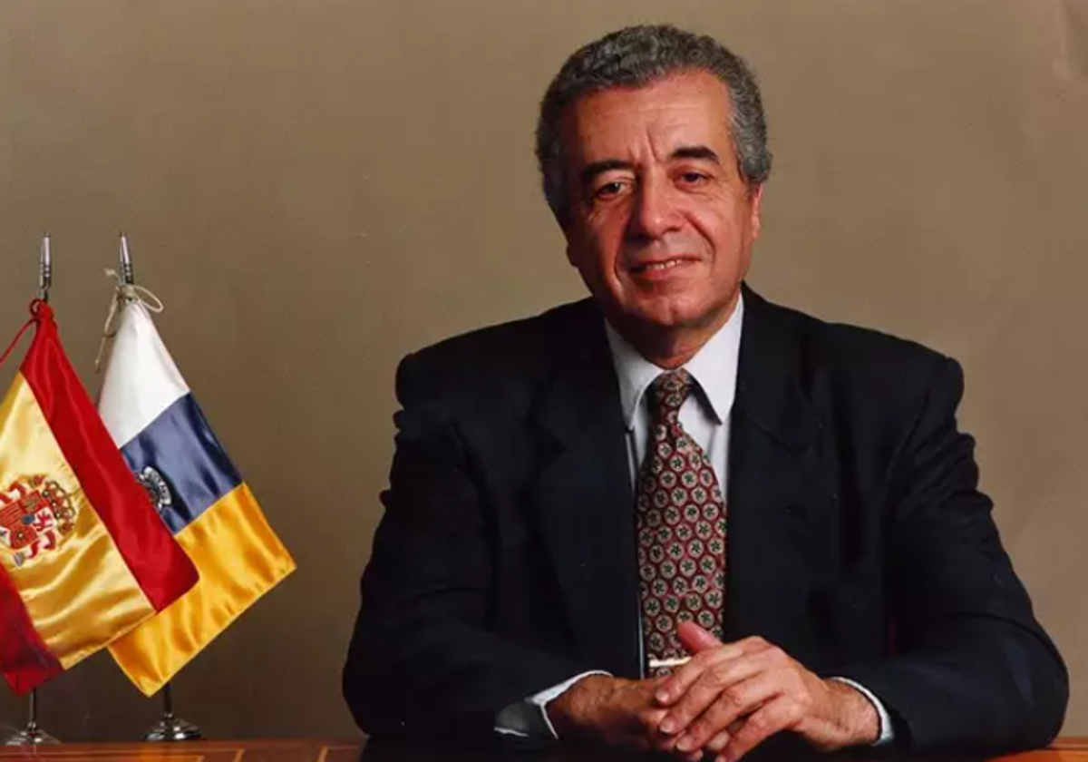 El  expresidente de Canarias Lorenzo Olarte