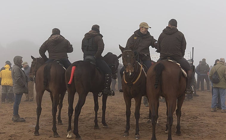 Imagen principal - El campeonato se desarrolla al cien por cien en un entorno rural y cuenta con un amplio despliegue por parte de la organización para las carreras. A la final, entre el numeroso público, este domingo, han acudido el consejero de la Presidencia, Luis Miguel González Gago, y el presidente de la Diputación de Valladolid, Conrado Íscar