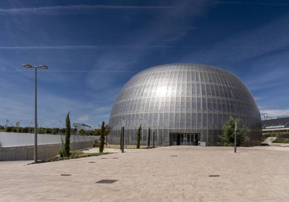 Instituto de Medicina Legal, en Valdebebas, junto a la futura Ciudad de la Justicia