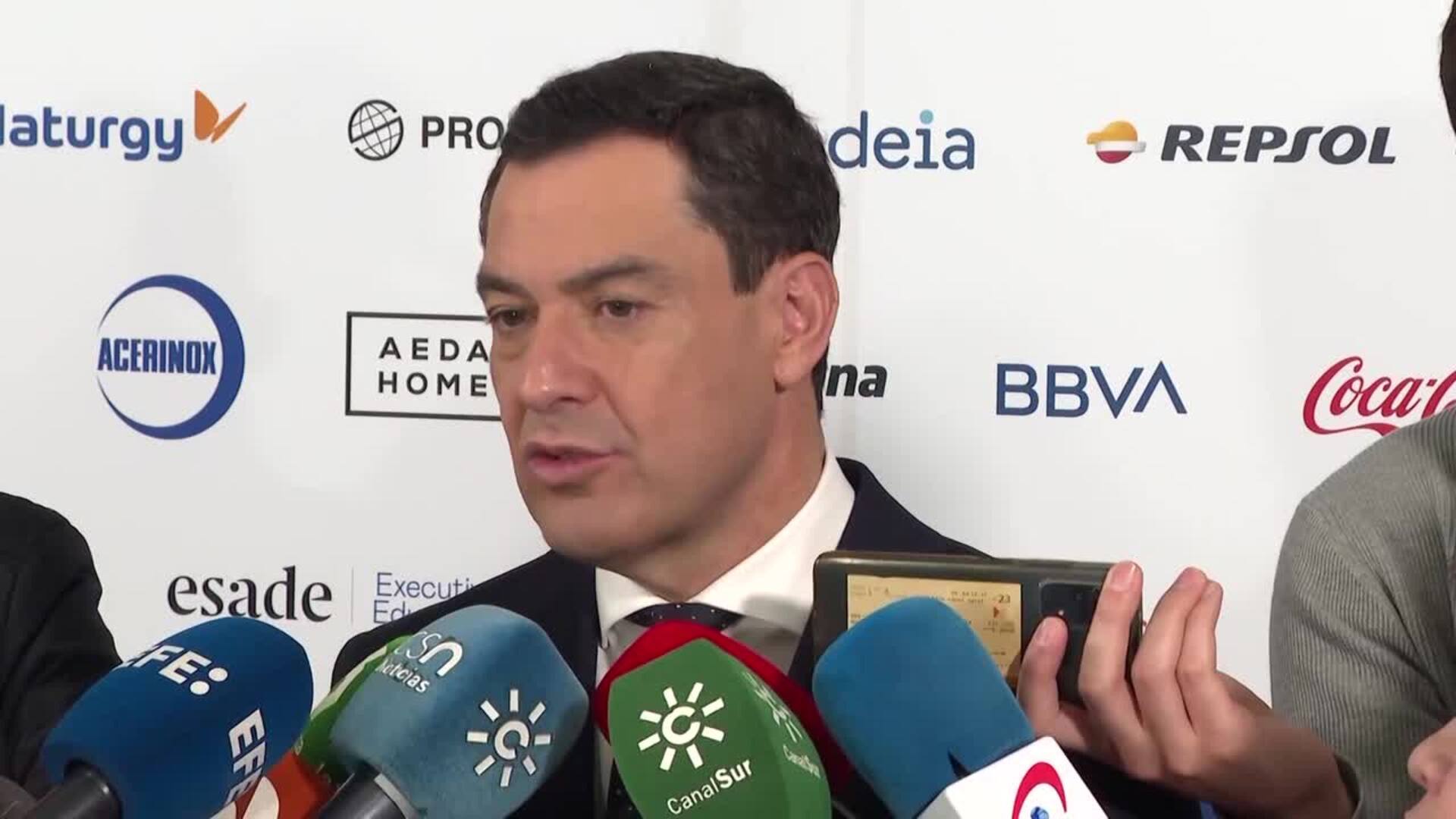 Moreno prevé reunirse con Ribera a finales de mes y no descarta el traslado de agua