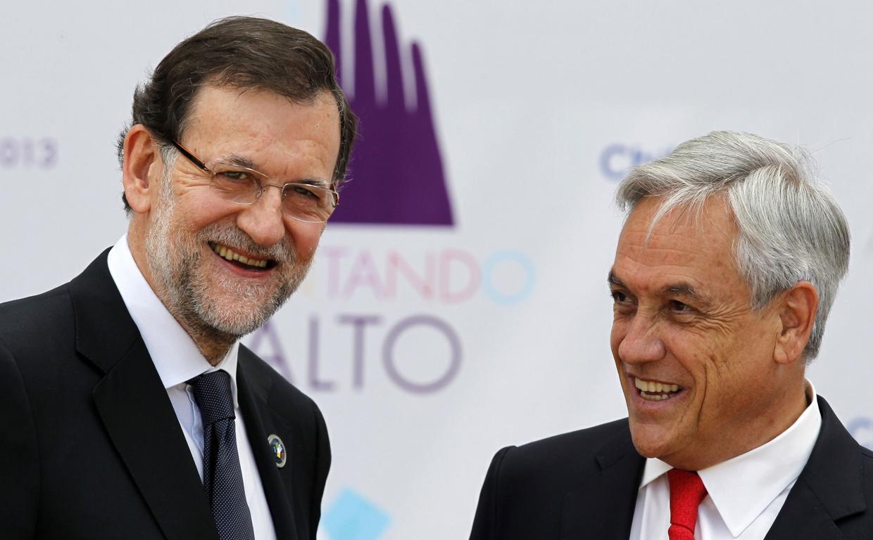 Rajoy lamenta la muerte de su amigo Sebastián Piñera: «Era un gran defensor de España»
