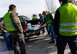 Complicaciones en la M-600 y M-209 por protestas de agricultores y cortados accesos a Madrid en A-3, A-4, A-5 y A-42