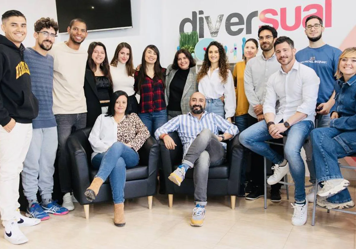 Imagen del equipo de trabajo de Diversual