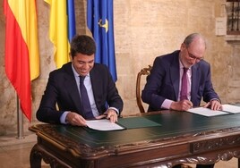 Mazón ratifica el compromiso de la Generalitat con la promoción del sector cerámico con 600.000 euros