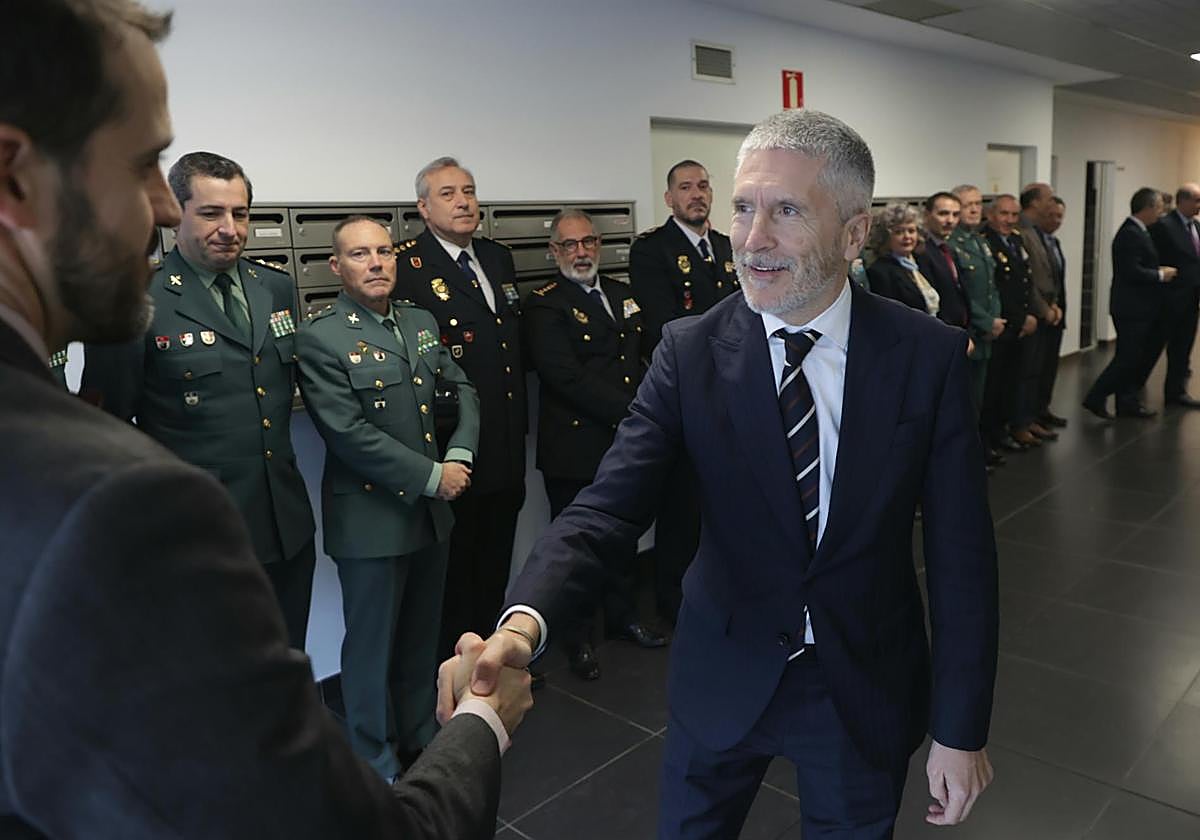Marlaska, en la presentación del cuarto Plan Especial de Seguridad para el Campo de Gibraltar