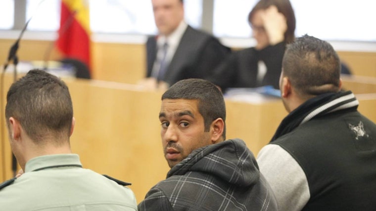 Ramón Santiago Jiménez, en un juicio,en marzo de 2012