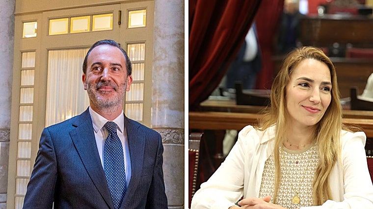 Gabriel Le Senne y Patricia de las Heras, fieles a la dirección nacional de Vox