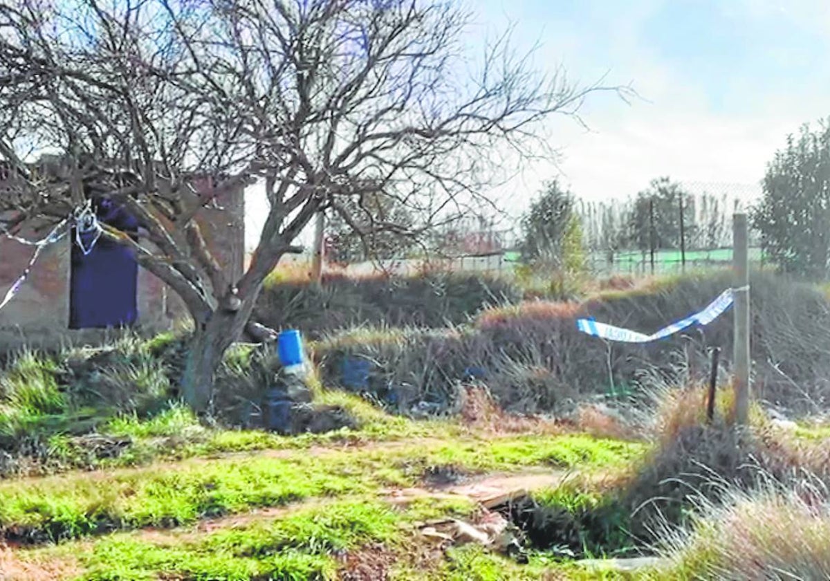 Finca donde se produjo uno de los asesinatos