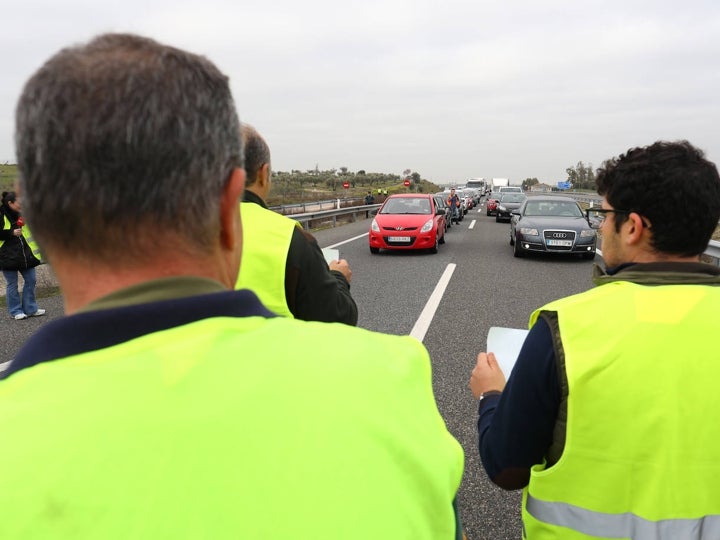 Las concentraciones de agricultores y ganaderos en Toledo, en imágenes