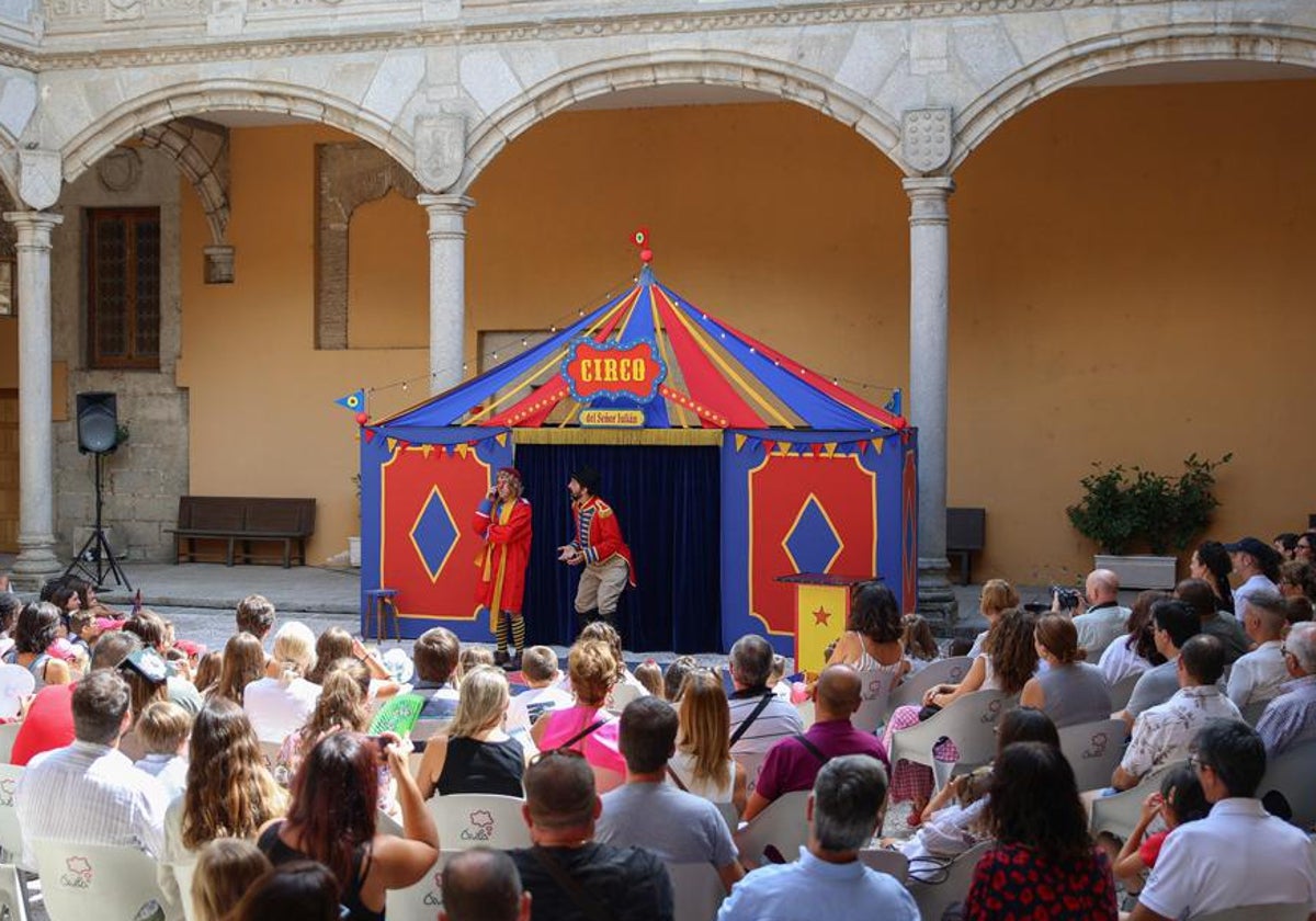 El Festival Internacional de Circo celebrado en Ávila, en una imagen de archivo