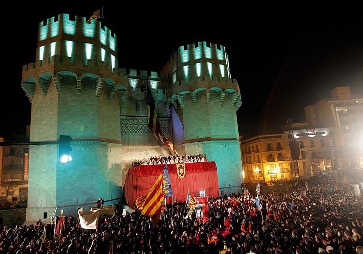 Imagen de archivo de la Crida de las Fallas de Valencia