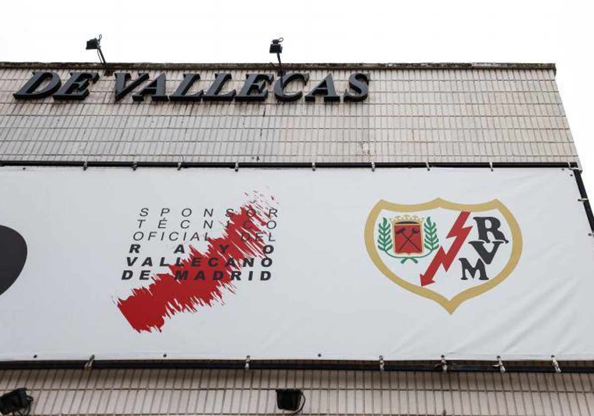 El estadio del Rayo Vallecano, parte intrínseca del barrio donde se ubica