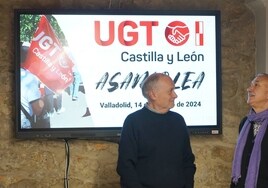 Álvarez (UGT) llama a Veganzones «dictador y fascista» por «intentar destruir» el Serla