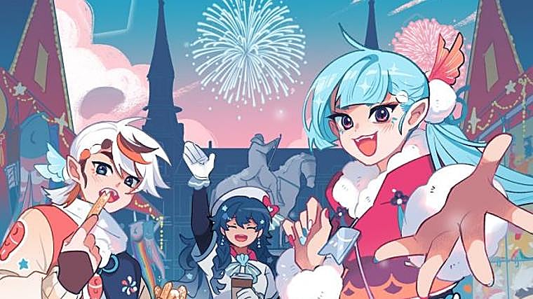 Cartel para la Japan Weekend Madrid 2024