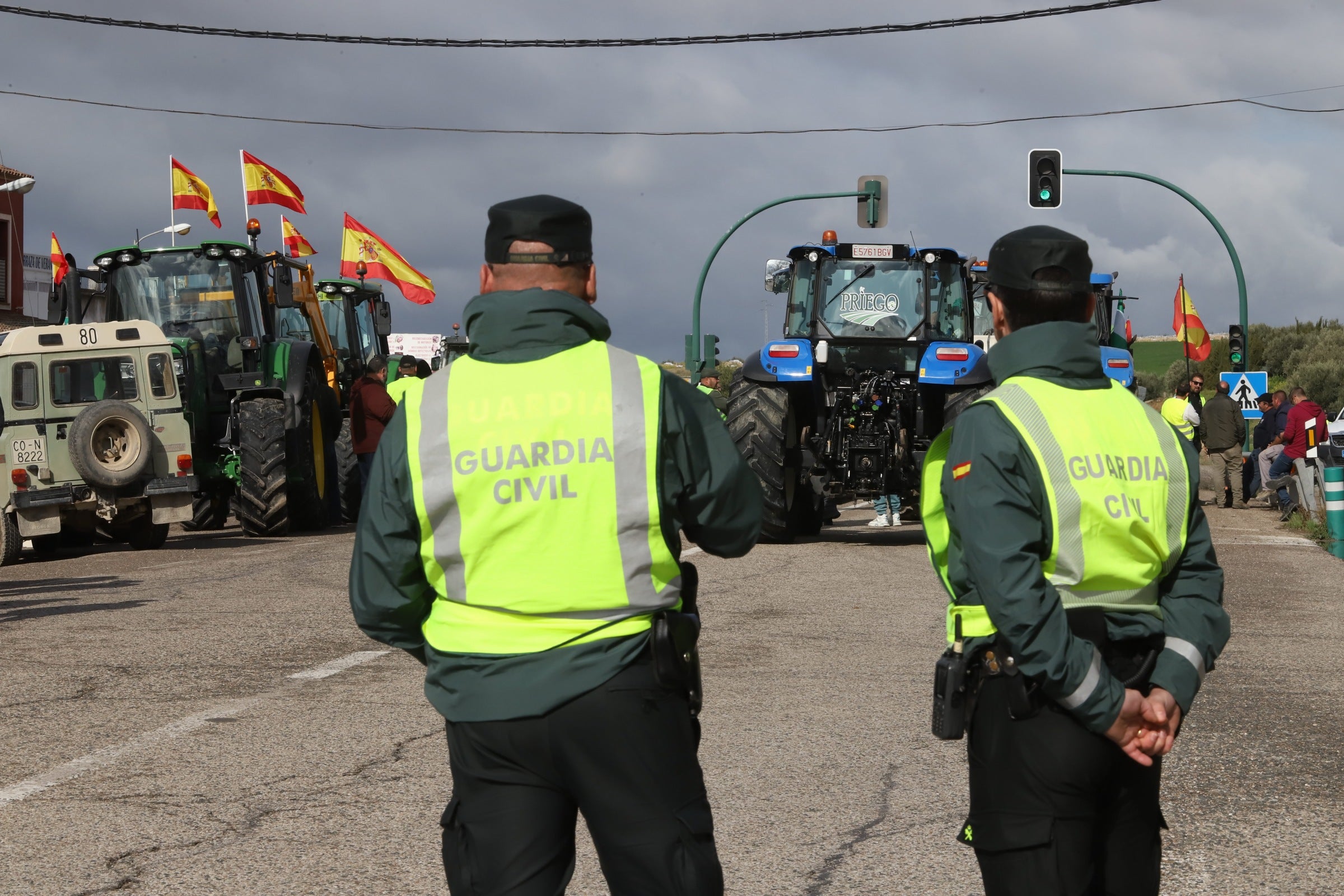 Fotos: las tractoradas colapsan varias carreteras de Córdoba