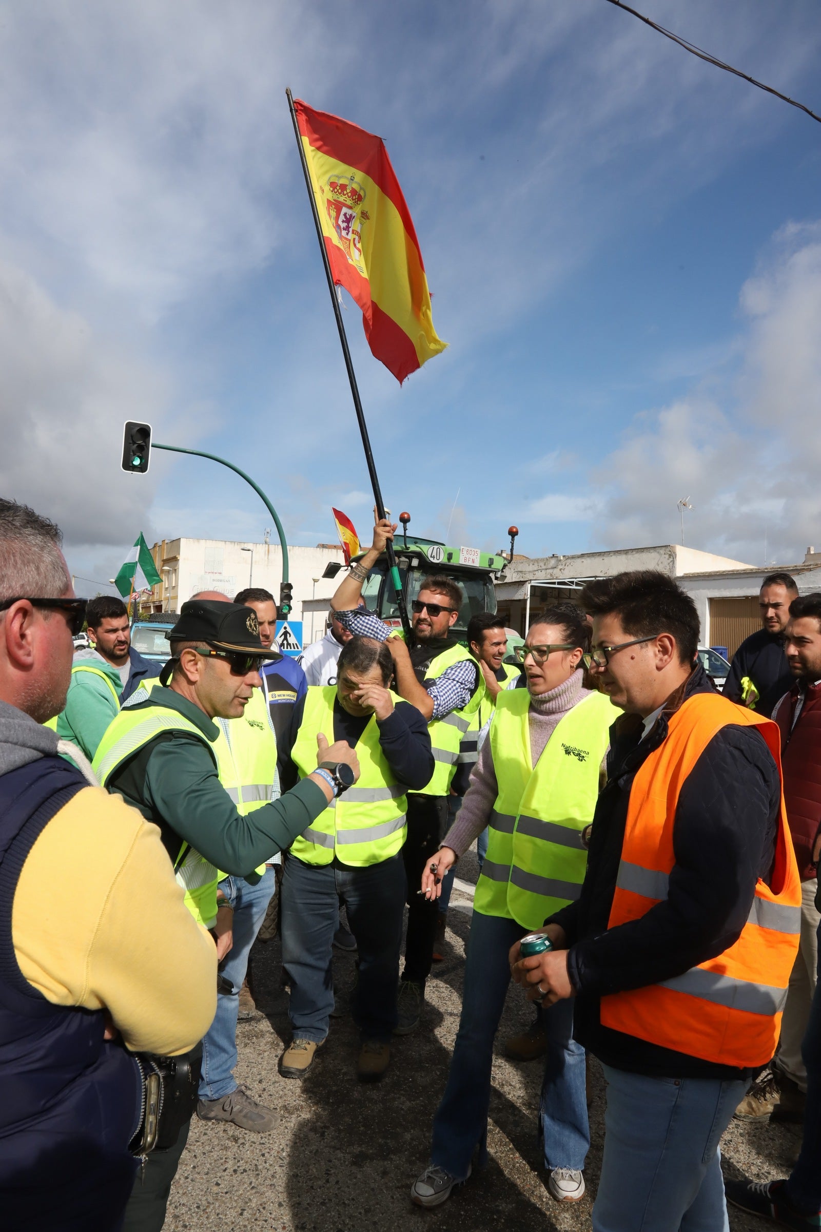 Fotos: las tractoradas colapsan varias carreteras de Córdoba
