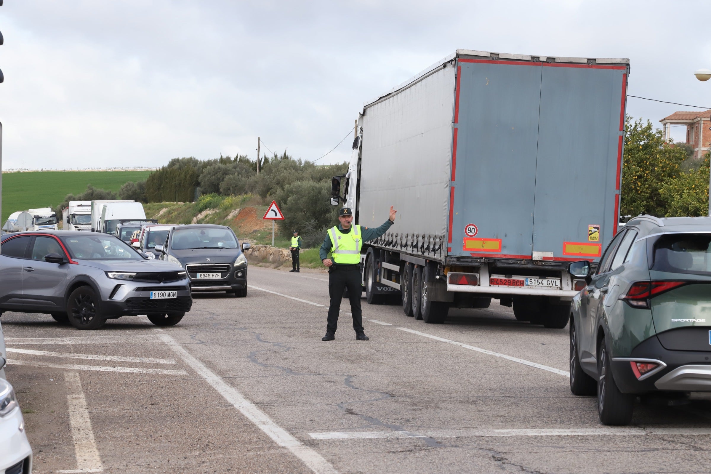 Fotos: las tractoradas colapsan varias carreteras de Córdoba