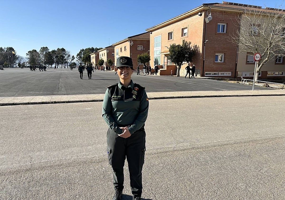 La sargento primero Eugenia Nuñez