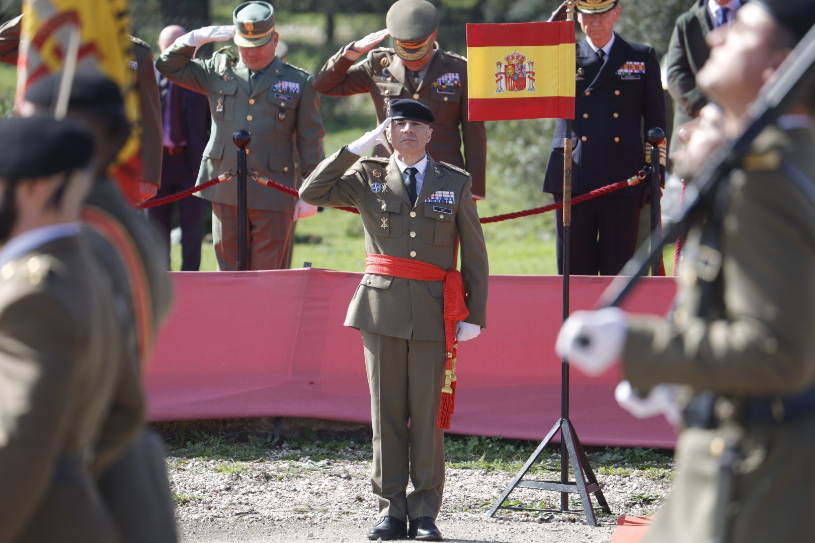 Fotos: la toma de posesión del nuevo general de la Brigada de Cerro Muriano