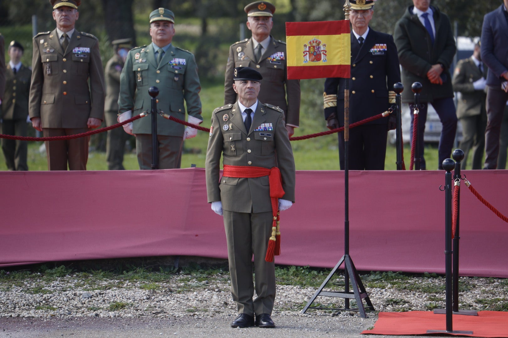 Fotos: la toma de posesión del nuevo general de la Brigada de Cerro Muriano