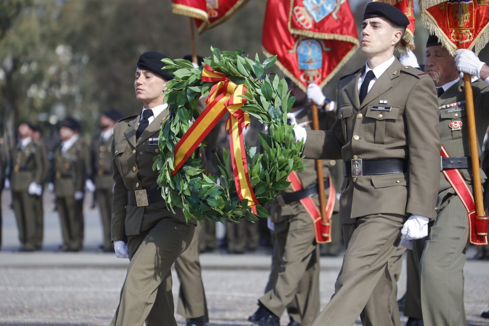Fotos: la toma de posesión del nuevo general de la Brigada de Cerro Muriano