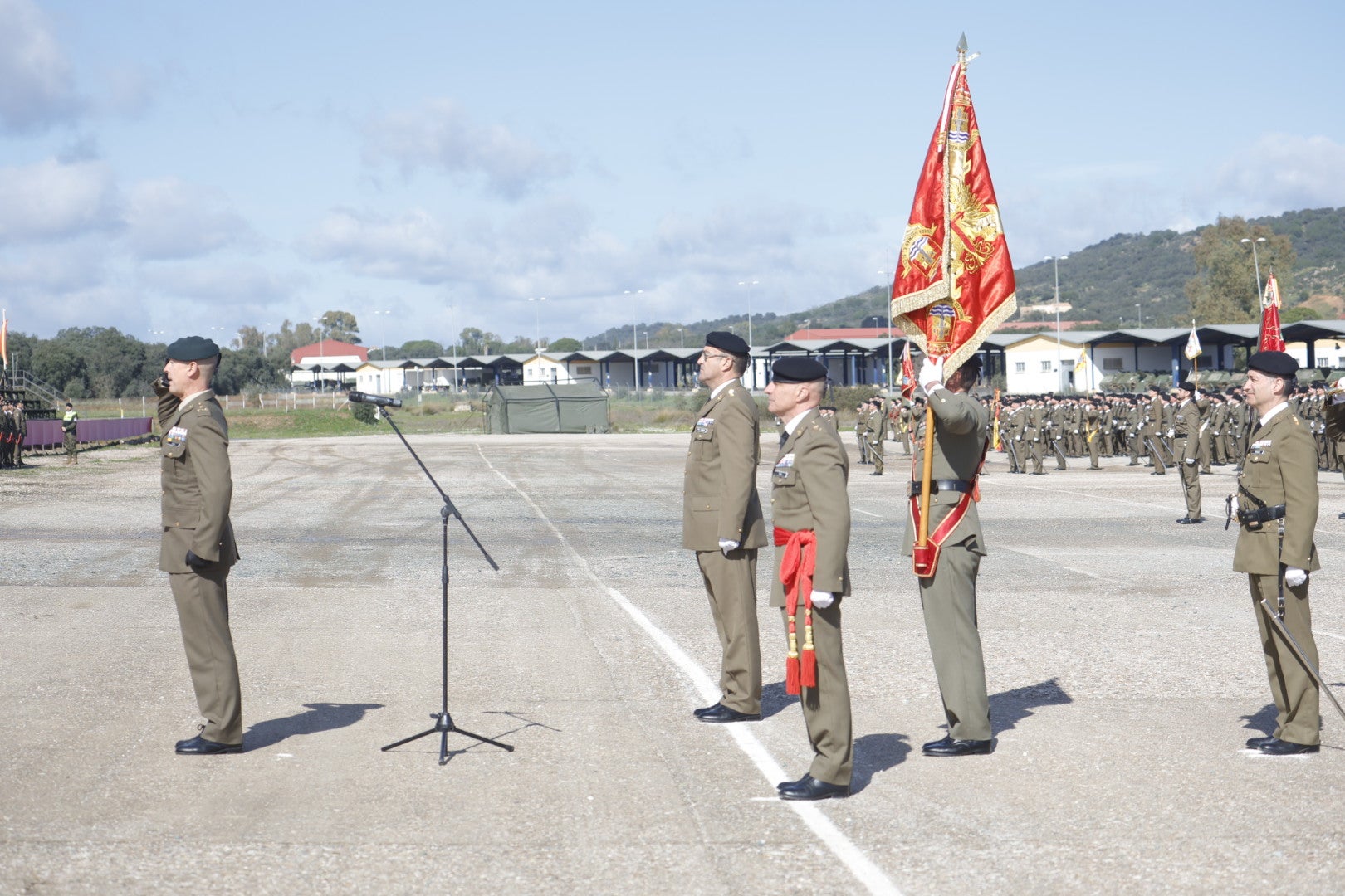 Fotos: la toma de posesión del nuevo general de la Brigada de Cerro Muriano