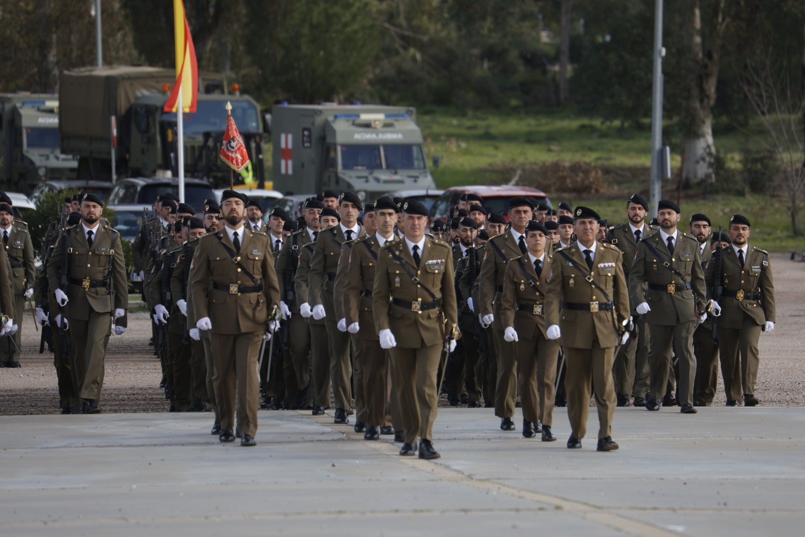 Fotos: la toma de posesión del nuevo general de la Brigada de Cerro Muriano