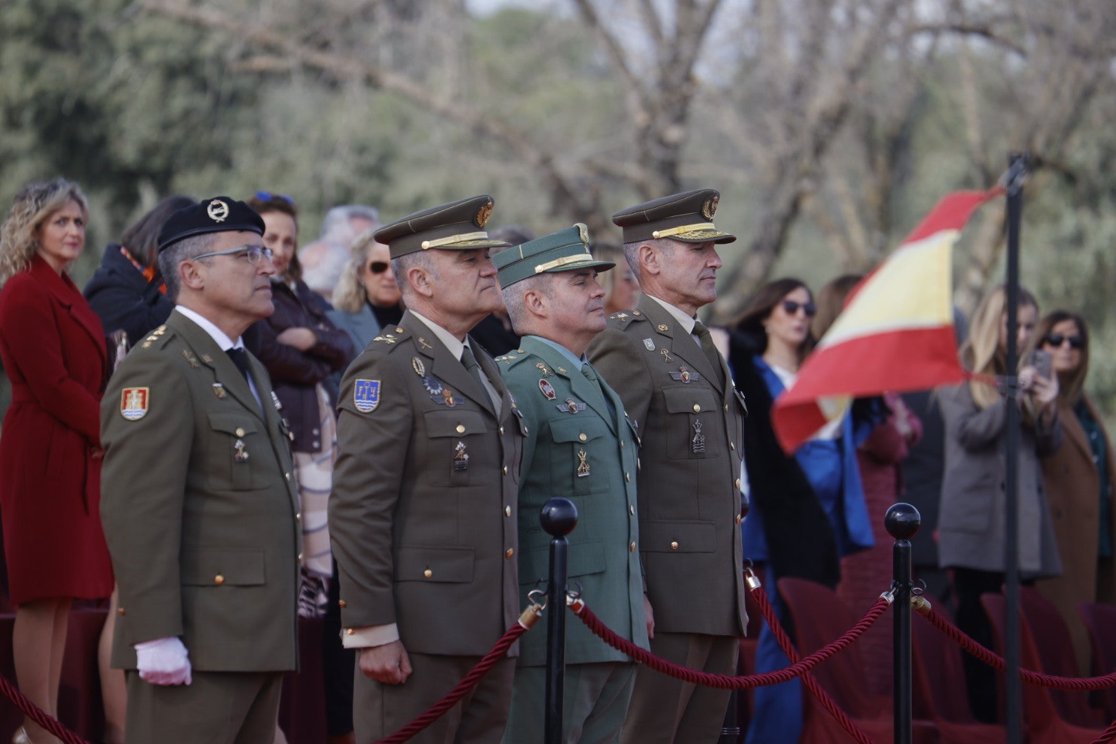Fotos: la toma de posesión del nuevo general de la Brigada de Cerro Muriano