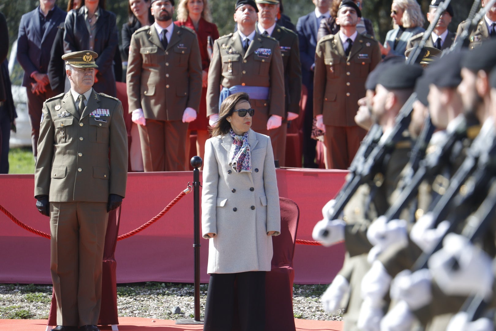 Fotos: la toma de posesión del nuevo general de la Brigada de Cerro Muriano