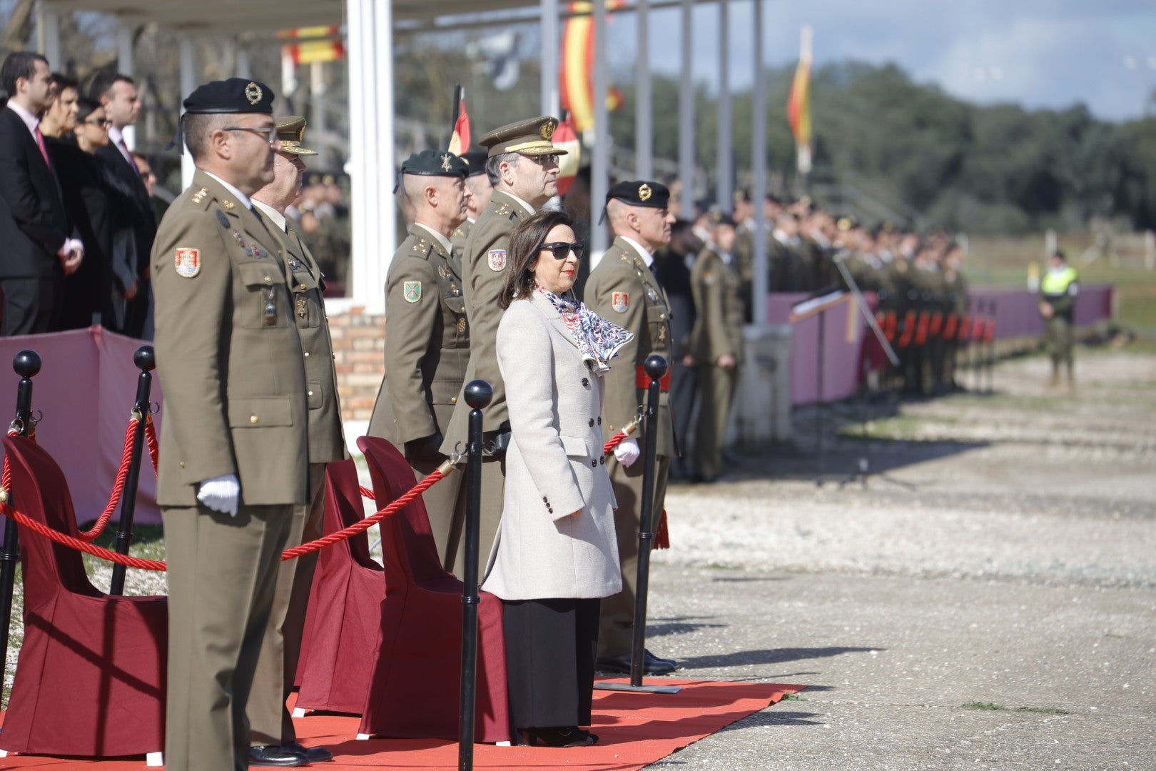 Fotos: la toma de posesión del nuevo general de la Brigada de Cerro Muriano