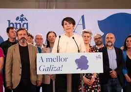 Pontón reconoce un resultado «insuficiente» pero asegura que ha habido un «cambio» y que el BNG «no tiene techo»