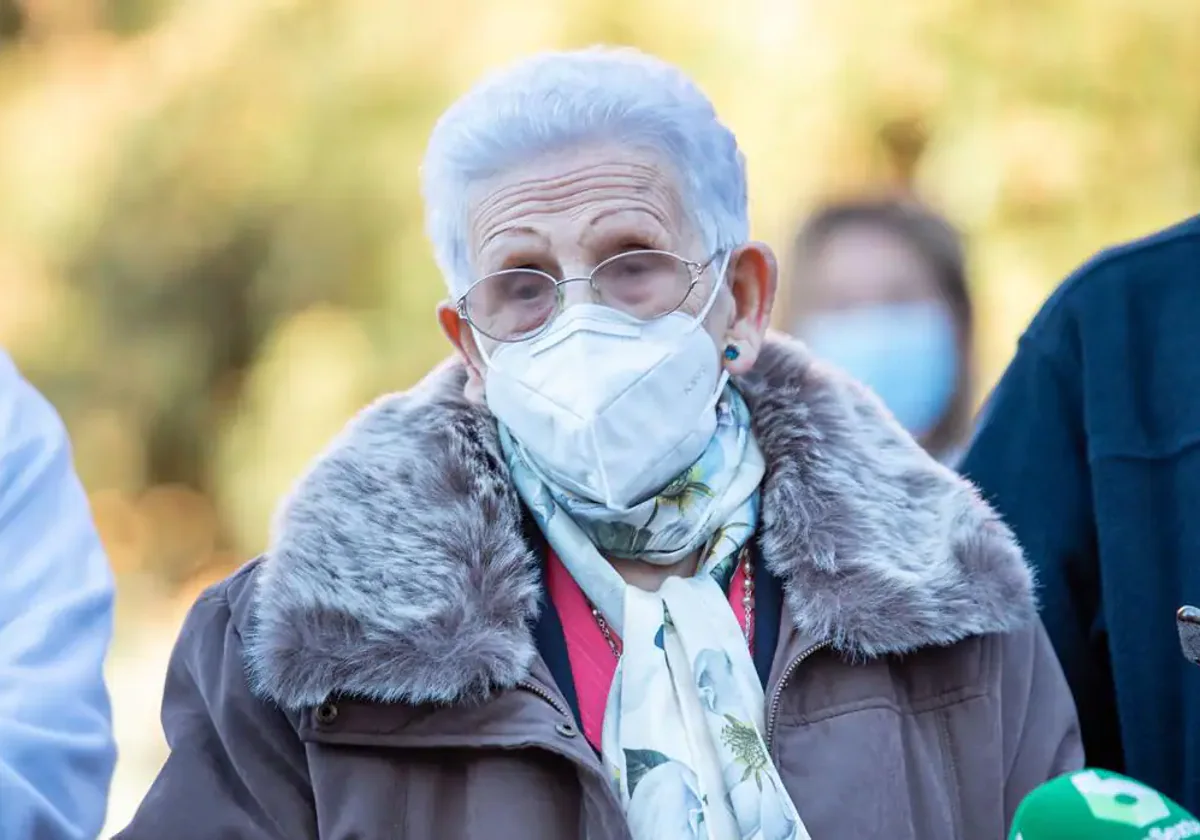 Araceli Hidalgo, la primera vacunada contra la Covid en España, cumple 100 años