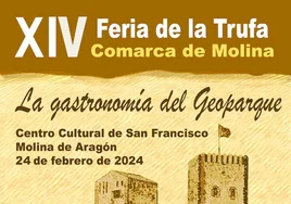 Decimocuarta edición de la Feria de la Trufa en Molina de Aragón este sábado