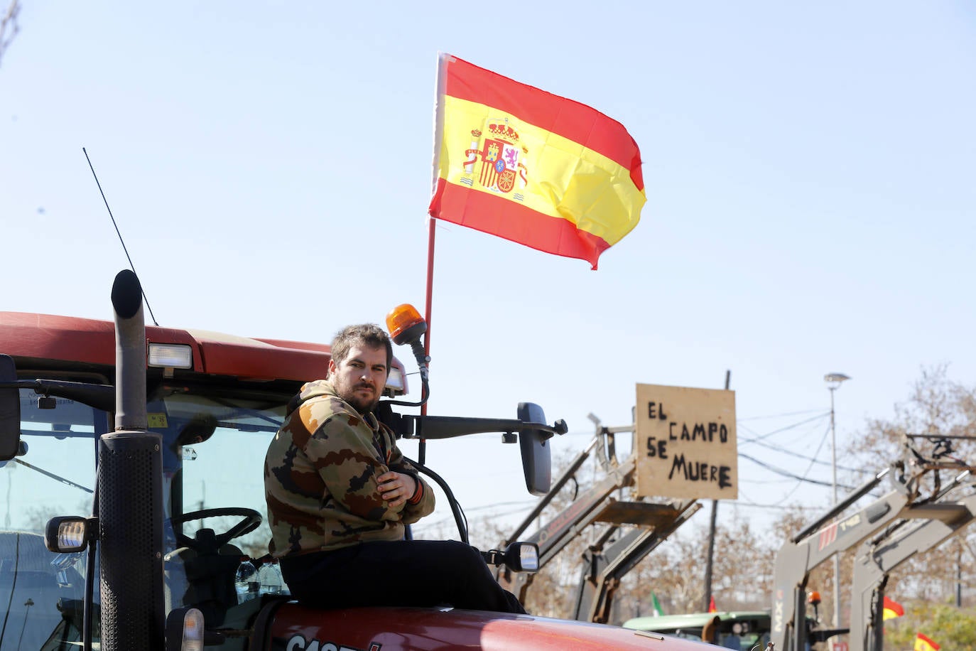 Fotos: la tensa protesta de los agricultores de Córdoba