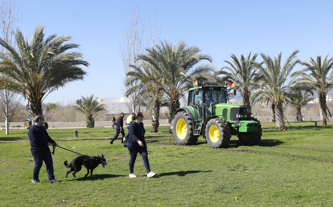 Fotos: la tensa protesta de los agricultores de Córdoba