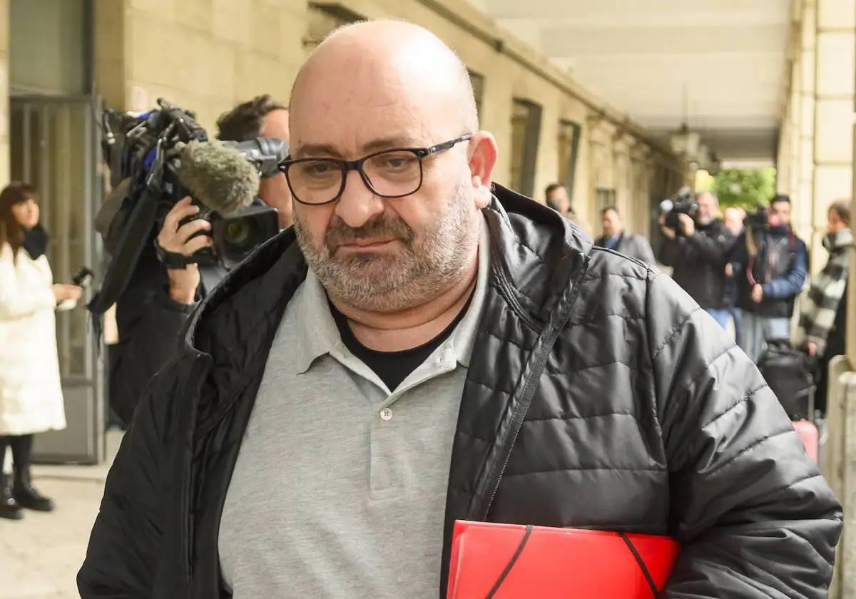 Juan Francisco Trujillo, durante el juicio en la Audiencia Provincial de Sevilla