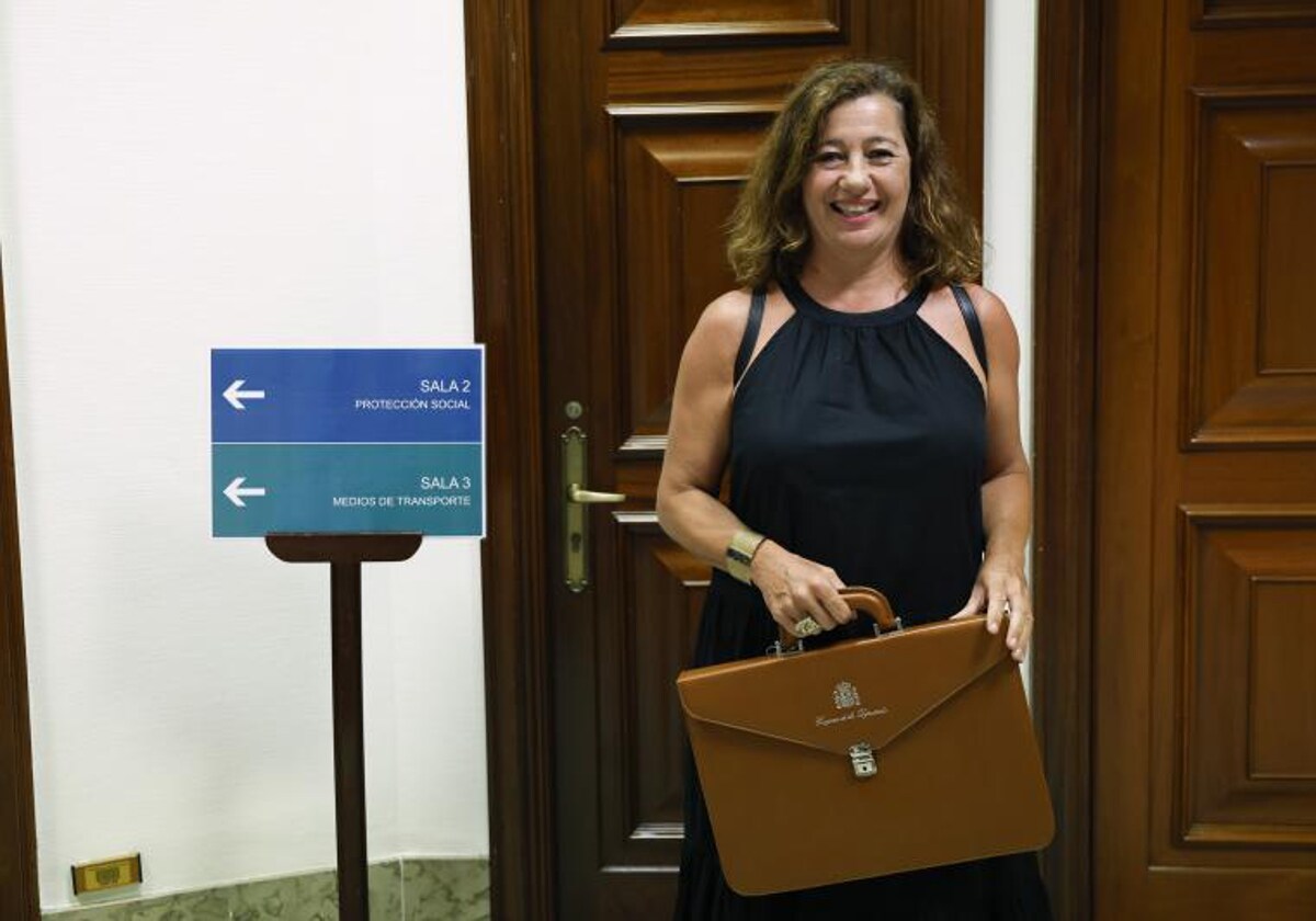 La presidenta del Congreso de los Diputados, Francina Armengol